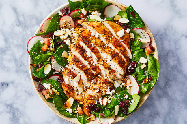 Cajun Turkey and Cranberry Salad
