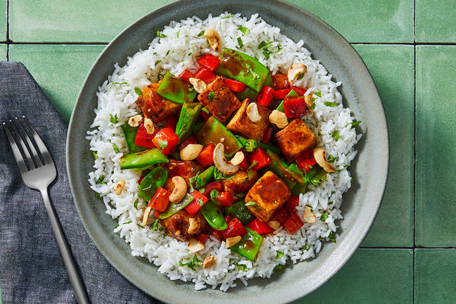 Ginger-Glazed Tofu Bowls