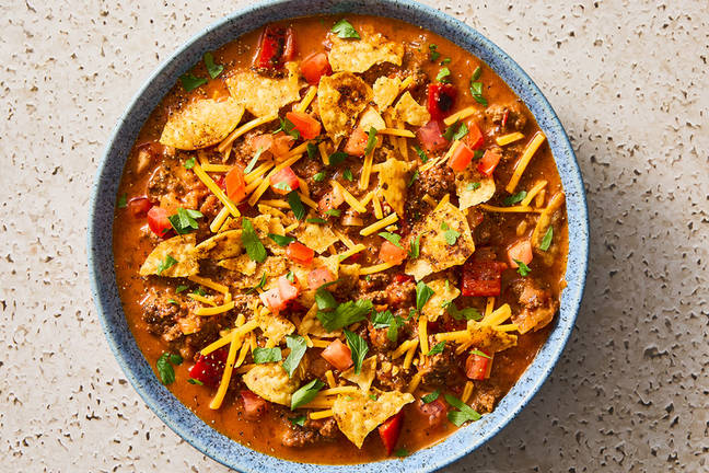 Carb Smart Beef Taco Soup
