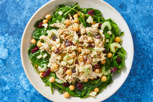 Chicken Salad with Homemade Curried Aioli