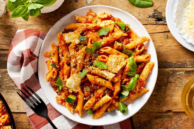 Pasta Parmesan