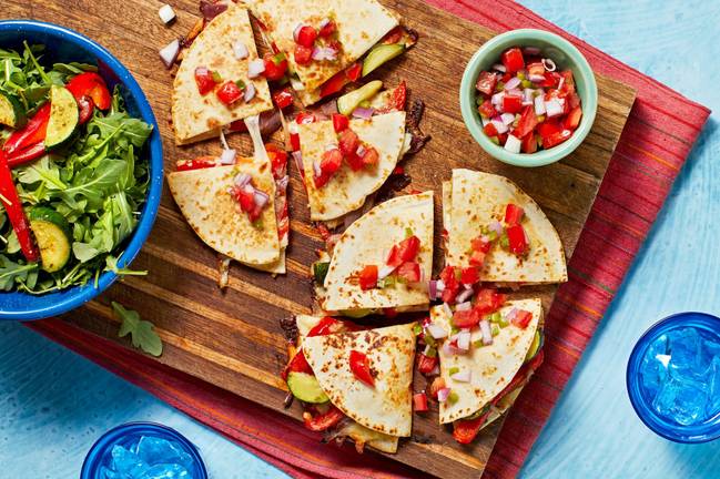 Garden Quesadillas