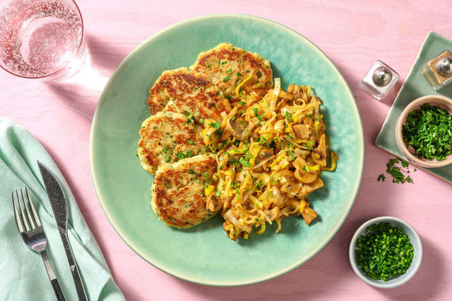 Kärntner Hüttenpfanne mit Semmelknödeln