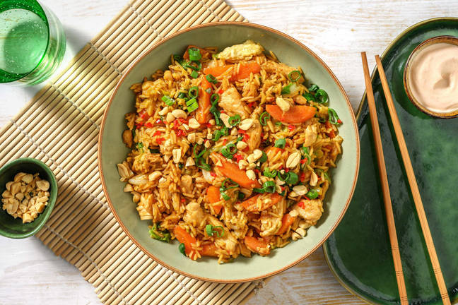 Nasi Goreng: Indonesischer Poulet-Reis