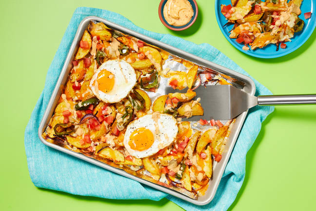 Loaded Fajita Potato Wedges