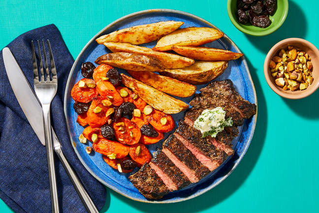 Pan-Seared Steak with Parsley Butter