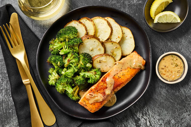 Honey Dijon Dill Trout