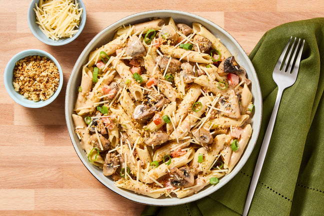 Triple Mushroom Truffle Penne