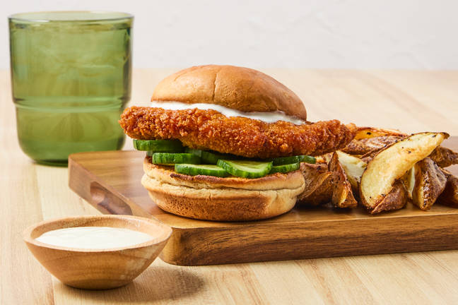 Crispy Buffalo Chicken Sandwiches