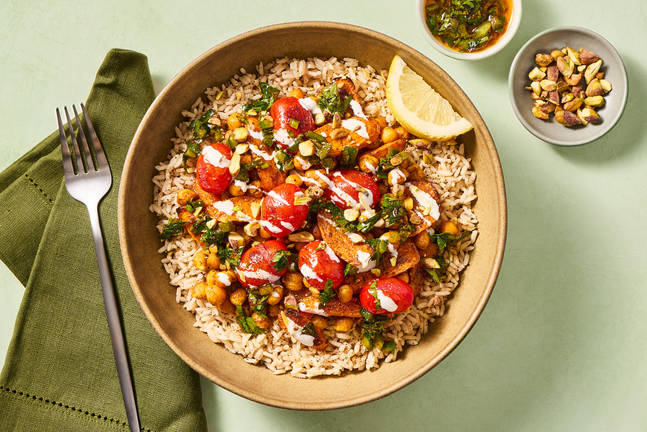Vegan Spice Market Chickpea & Rice Bowls