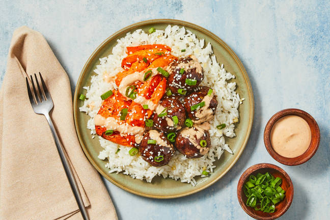 Meatballs with Bulgogi Sauce