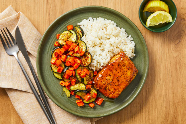 Hot Honey Pork Chops