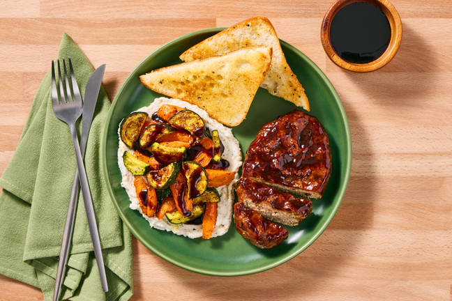 Sheet Pan Italian Pork Meatloaves