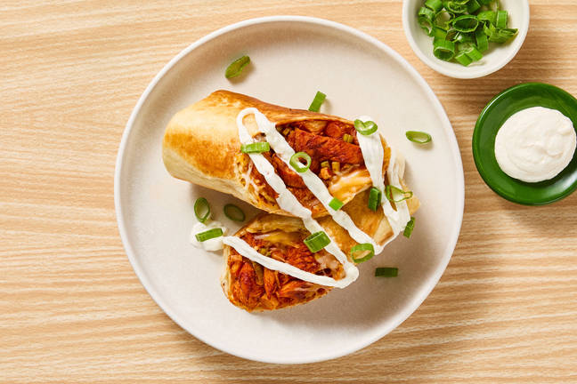 Spicy Tex-Mex Cheesy Chicken Wraps