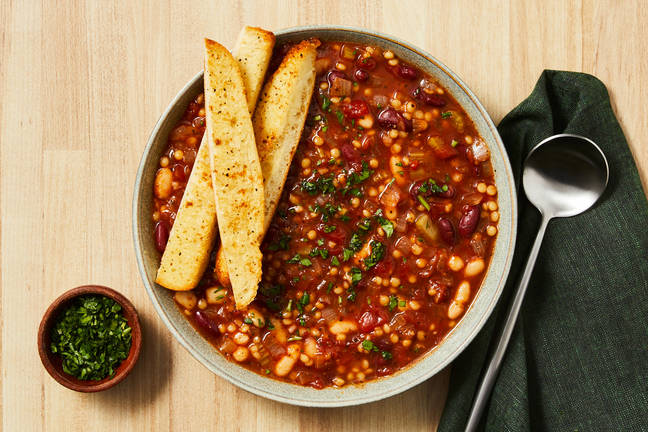 Vegan Pasta e Fagioli Soup