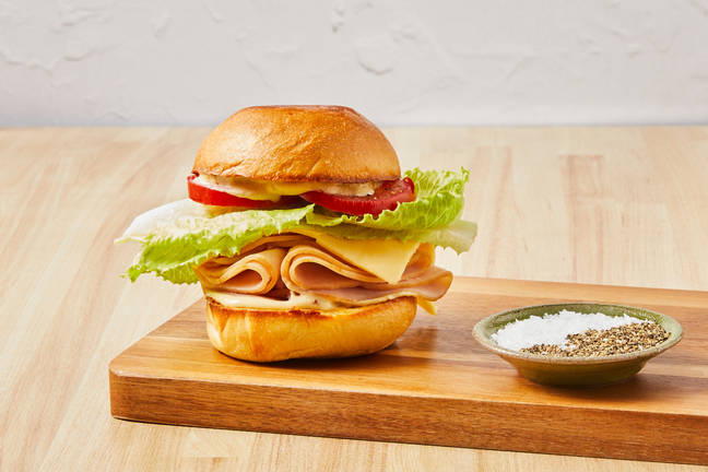 Turkey & Gouda Brioche Sandwiches