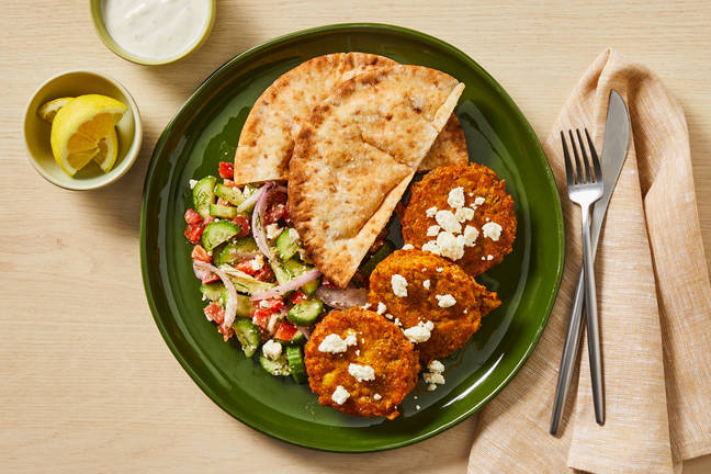 Spiced Chickpea Fritters