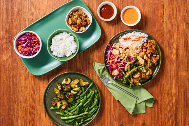 Sweet Chili Chicken & Rice Bar