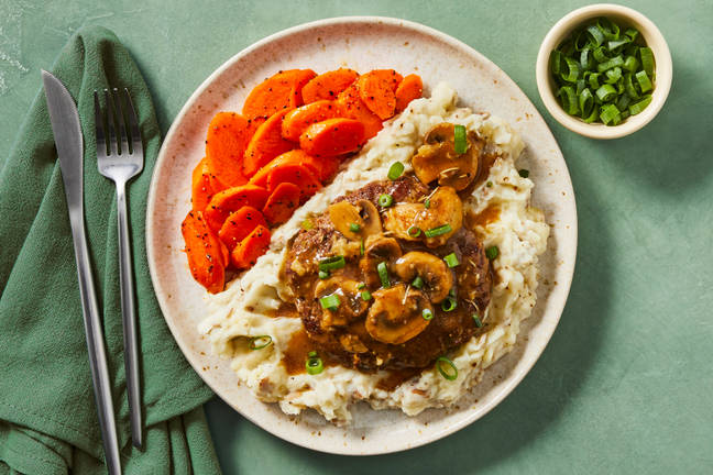 Salisbury Steak with Mushroom Gravy