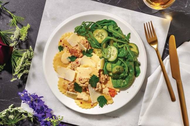 Deluxe Pork & Roast Pumpkin Ravioli