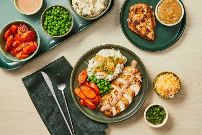 Blue Plate Special Chicken Dinner Bar