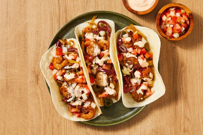 Southwest Shrimp Tacos