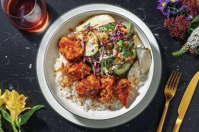 Asian Garlic Pork Fillet & Instant Rice