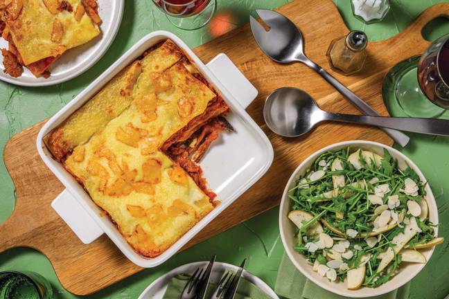 Beef Brisket Ragu Lasagne