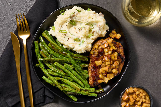 Brown Sugar Bourbon Pork Chops