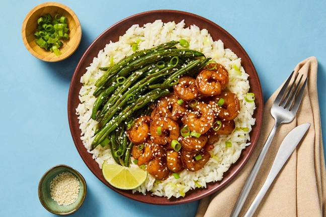 Sizzling Hoisin Shrimp