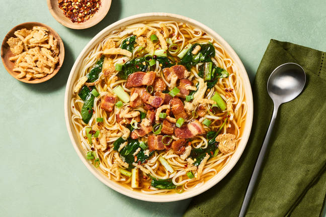 Bacon & Crispy Fried Onion Ramen