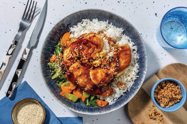 Korean Plant-Based Crumbed Chick'n 