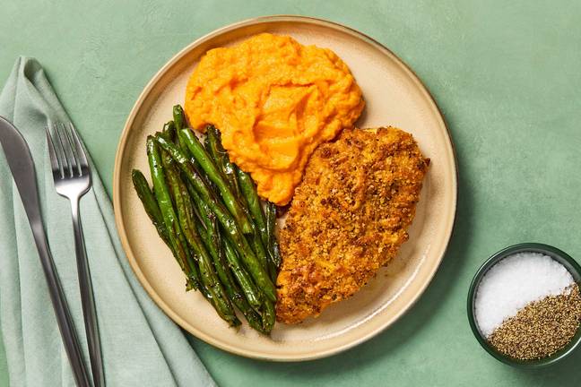 Cheddar-Crusted Chicken