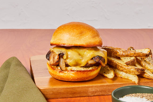 Shroom & Gouda Burgers