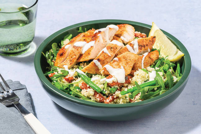 Sticky Peri-Peri Chicken & Lemony Couscous