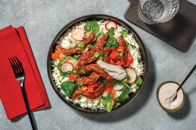 Easy As Mexican-Spiced Beef & Radish Salsa