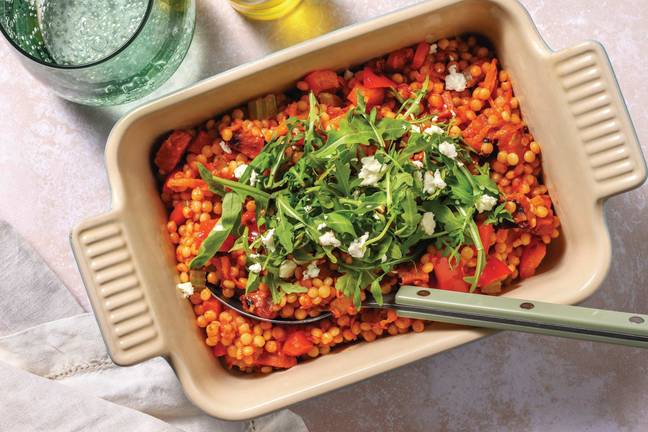 Chorizo & Mediterranean Pearl Couscous
