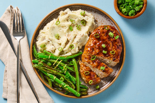 Brown Sugar Bourbon Pork Meatloaves