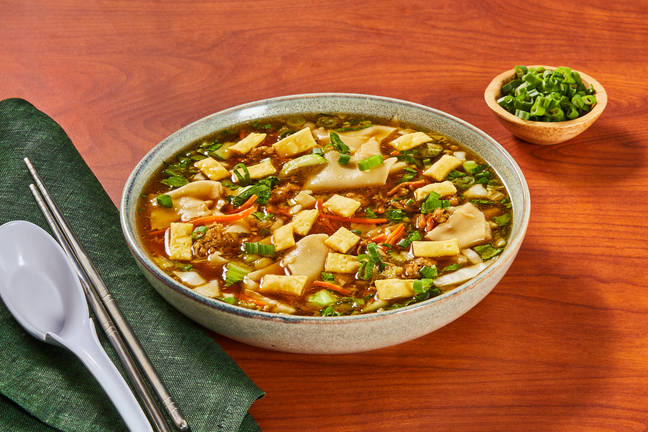 Faster-Than-Takeout Pork Wonton Soup