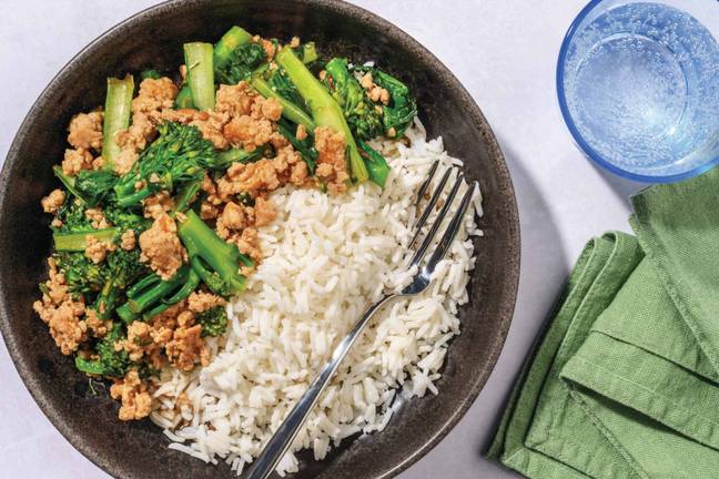 Sweet Soy Pork & Asian Veggie Stir-Fry