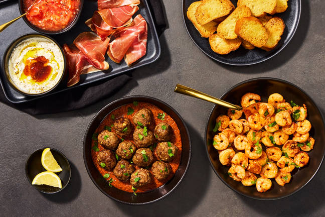 Spanish-Style Tapas with Beef Albondigas