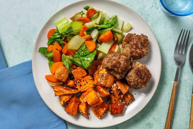 Sweet Chilli-Ginger Beef Rissoles