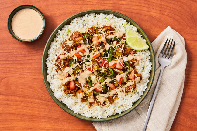 Tex-Mex Chicken Enchilada Bowls