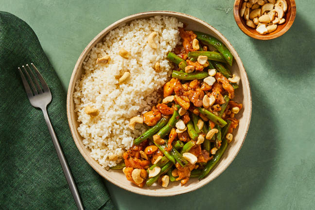 Sweet Chili Chicken & Green Bean Stir-Fry