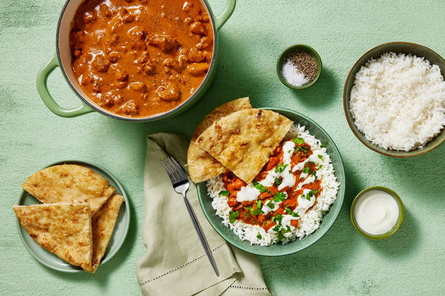 XL Indian-Style Butter Chicken & Rice
