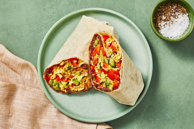 Eat the Rainbow Crunch Wraps