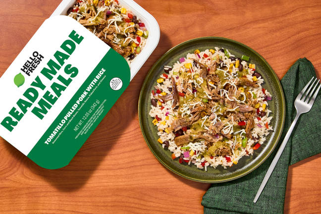 Tomatillo Pulled Pork with Rice