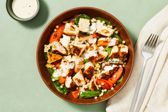 Chicken & Spinach Couscous Salad