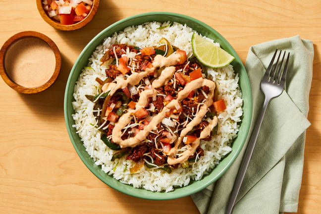 Tex-Mex Pork Enchilada Bowls