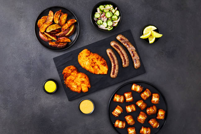 Chicken Schnitzel & Bratwurst Feast